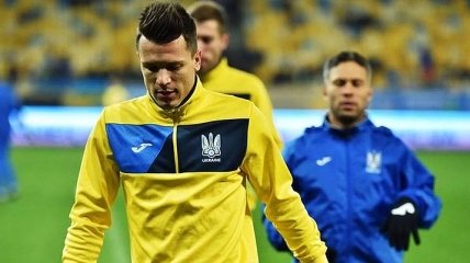 Коноплянка догнал Реброва в списке бомбардиров сборной Украины