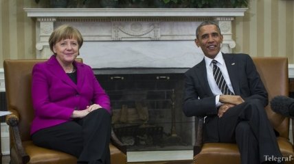Меркель: ЕС и США ищут дипломатическое решение украинского кризиса