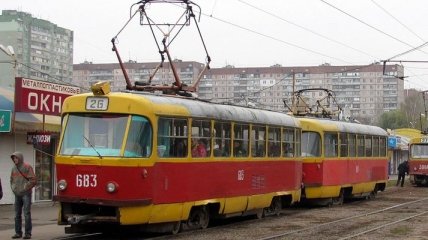 В Харькове трамвай переехал женщину