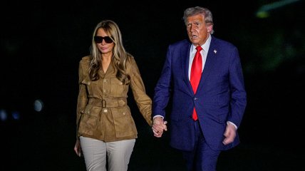 Дональд Трамп с супругой Меланией