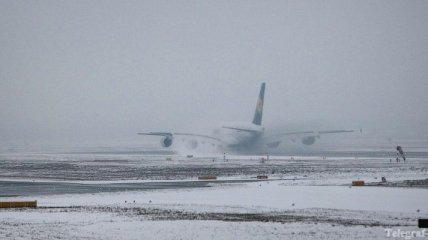 В США из-за снегопадов отменены более 5 тысяч авиарейсов