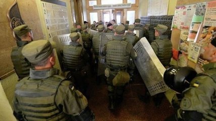 Полиция считает хулиганством события во Львовском горсовете