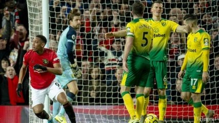 Блестящая победа Манчестер Юнайтед в матче с Норвичем (Видео)