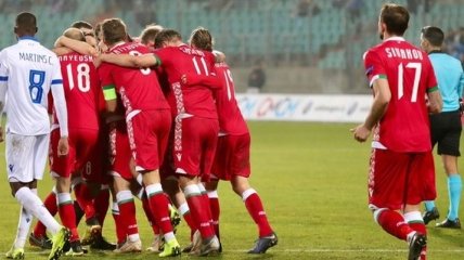 Беларусь обыграла Люксембург и возглавила группу: обзор матча (Видео)