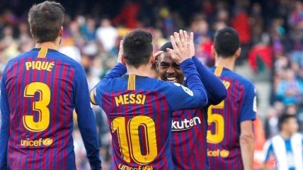 Гол-шедевр Месси со штрафного -  в обзоре матча Барселона - Эспаньол (Видео)