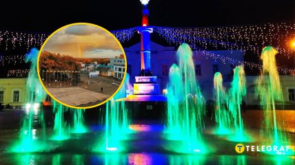 Подільськ, фонтан