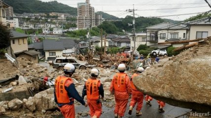 Ливни в Японии: количество жертв увеличилось 