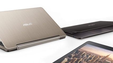 Asus выпустили миниатюрный ноутбук VivoBook Flip с вращающимся дисплеем