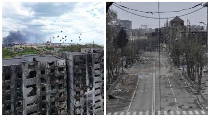 Россияне превратили Мариуполь в руины