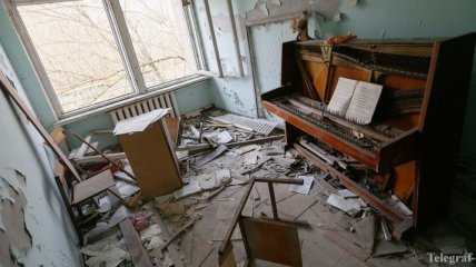 "Звуковой музей": собрано звучание 20 пианино из Припяти (Видео)