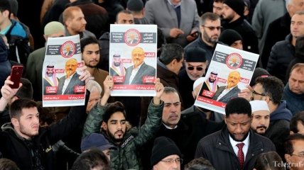 Турция и Саудовская Аравия провели символические прощания с журналистом Хашогги
