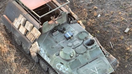 Самодельные БТР на базе МТ-ЛБ использует российская армия за недостатком нормальных бронемашин