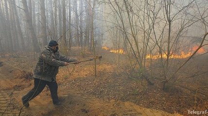 Пожар в Чернобыльской зоне: что с радиационным фоном в Киеве 