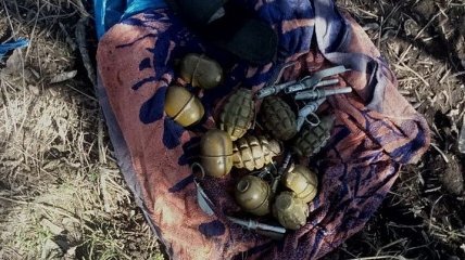 В Запорожской области СБУ обнаружила схрон с боеприпасами