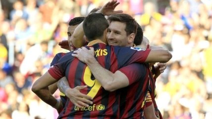 "Барселона" продолжает погоню за "Атлетико" (Видео)
