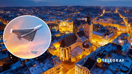 "Шахед" та нічне місто