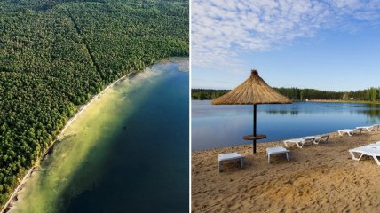 Белое озеро в Ровенской области - чем оно уникально