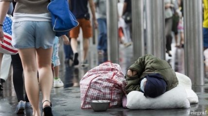 Число бездомных в Лондоне увеличилось на 82%