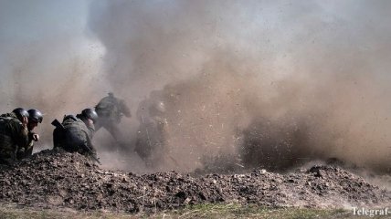 Один украинский боец получил ранение в зоне АТО