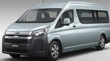 В Сети "рассекретили" новое поколение микроавтобуса Toyota HiAce