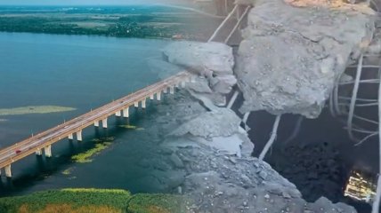 Антоновский мост в Херсоне теперь не пригоден для проезда вражеской техники