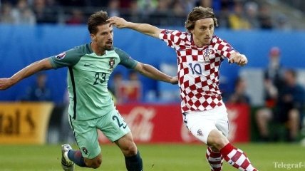 Результат матча Хорватия - Португалия 0:1 на Евро-2016
