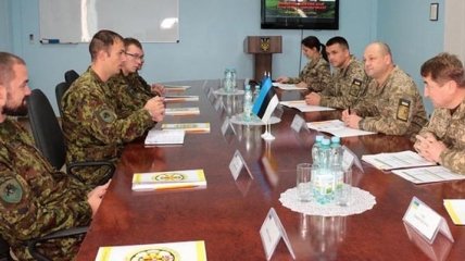 Состоялся рабочий визит Сил Обороны Эстонии в Украину