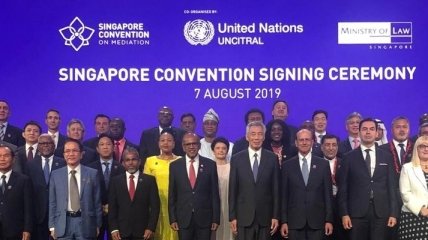 В Сингапуре 46 стран подписали Конвенцию ООН о международных мировых соглашениях