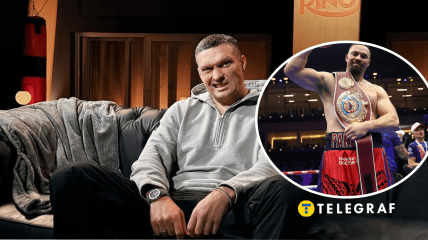 Александр Усик и Джозеф Паркер