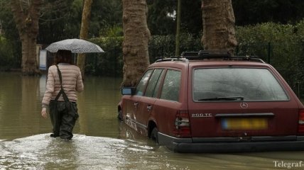 Во Франции убытки от наводнения власти оценили в €1 миллион