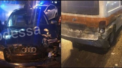 В Одессе пьяный водитель влетел сразу в две машины: подробности (фото)