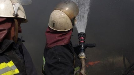 На Киевщине горел физкультурно-оздоровительный комплекс