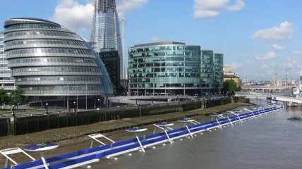В Лондоне построят плавучую велодорожку  