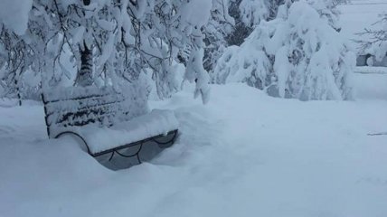 Румынию засыпало снегом: Более 200 тысяч человек остались без света