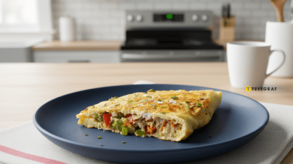 Омлет с тунцем