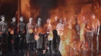 Актеры алматинского театра сняли видео в поддержку украинцев