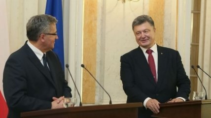Встреча Порошенко и Коморовского: итоги