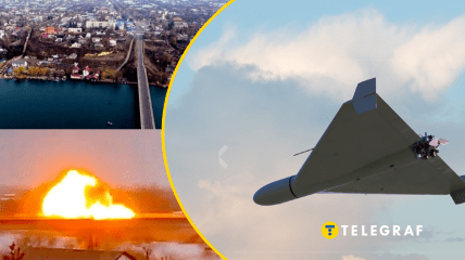 Мост в селе Маяки и "шахед"