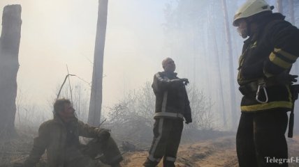 Геращенко о пожаре в зоне отчуждения: Изменения радиационного фона не наблюдаются