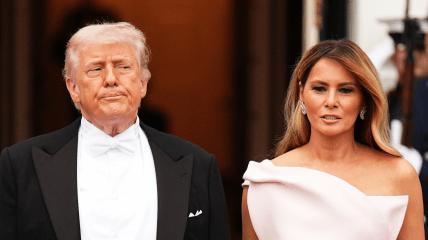 Дональд и Мелания Трамп