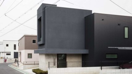 Дом с впечатляющим внешним видом в Японии (Фото)
