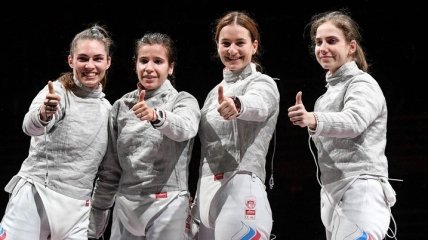 Россиянки выиграли командный турнир саблисток на Олимпийских играх
