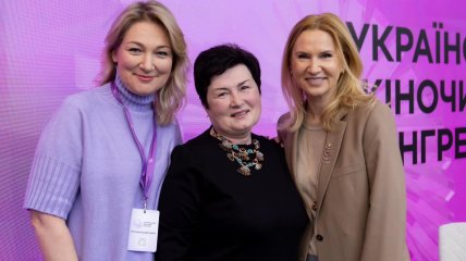 Співзасновниці УЖК Марія Іонова, Світлана Войцеховська та Олена Кондратюк