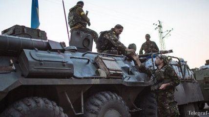 В Донецкой области Нацгвардией уничтожена колонна террористов