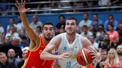 Украина - Испания: лучшие моменты матча отбора на ЧМ-2019 по баскетболу (Видео)