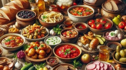 Украинская традиционная еда