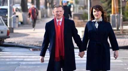 По примеру Порошенко: Ляшко выдвинул первым номером на выборы в Киевский облсовет жену Роситу