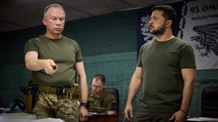 Александр Сырский и Владимир Зеленский