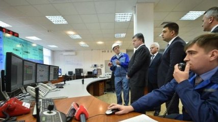Порошенко запустил второй гидроагрегат Днестровской ГАЭС
