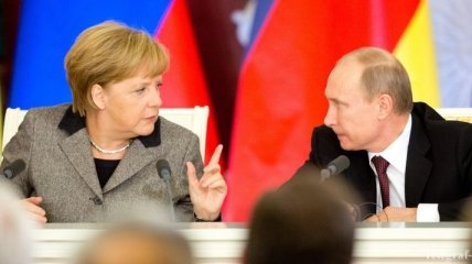 Путин и Меркель обсудили ситуацию, сложившуюся после воссоединения Крыма с РФ 